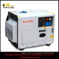 Tipo silencioso China 5KW 5KVA Precio del generador de diesel silencioso para la venta (ZH6500DGS)